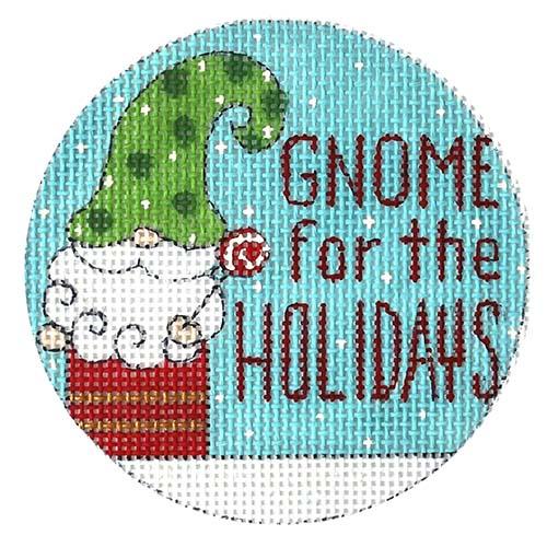 Gnome for the Holidays Painted Canvas Alice Peterson Company  - 1