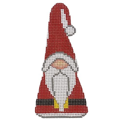 Gnome Santa Painted Canvas Danji Designs  - 1