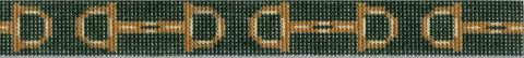 Gold Bits Belt Painted Canvas Keep Your Pants On  - 1