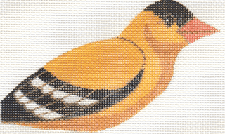 Gold Finch Painted Canvas Labors of Love Needlepoint 
