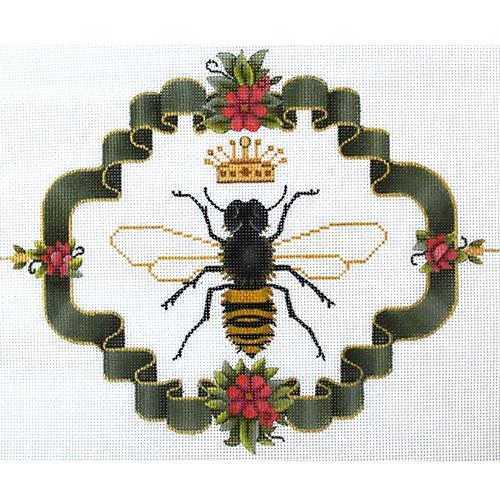 Gold Queen Bee Painted Canvas Melissa Shirley Designs 