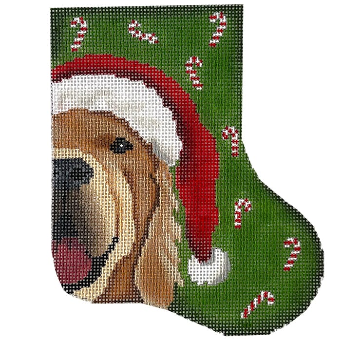 Golden Claus Painted Canvas CBK Needlepoint Collections 
