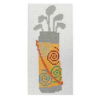 Golf Bag Swirls Painted Canvas Pippin 

