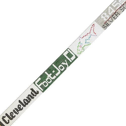 Golf Logos #1 (Big Bertha) Belt Painted Canvas The Meredith Collection  - 1