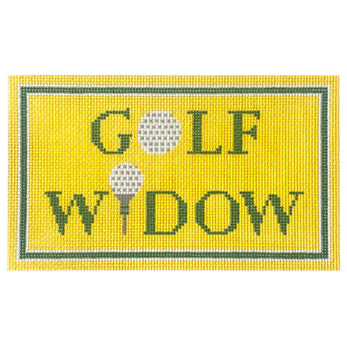 Golf Widow Painted Canvas PIP & Roo 