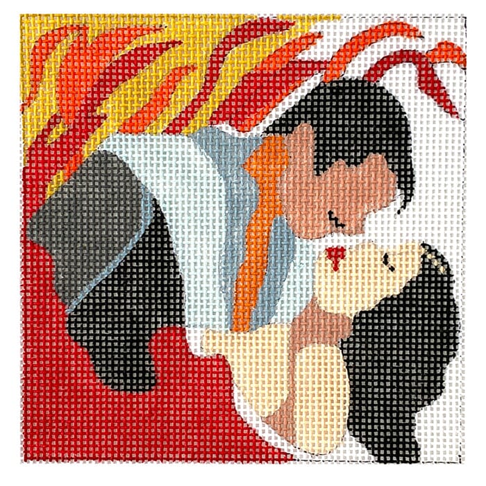 Gone with the Wind Painted Canvas Melissa Prince Designs  - 1