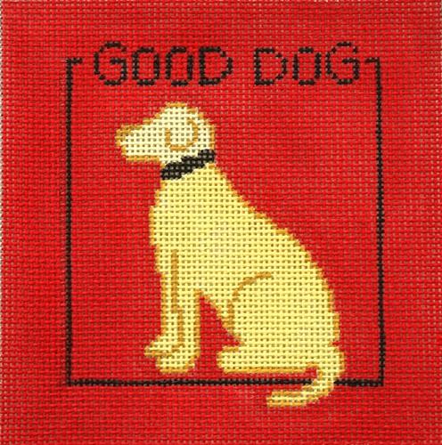Good Dog Painted Canvas CBK Needlepoint Collections 