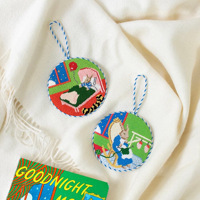Goodnight Moon   Bunny in Bed Ornament Kit Kits Silver Needle 
