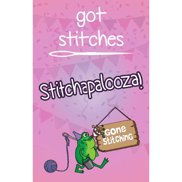 Got Stitches Stitchapalooza Books Gone Stitching 