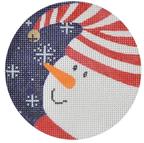 GR Bell Ornament Painted Canvas Pepperberry Designs  - 1