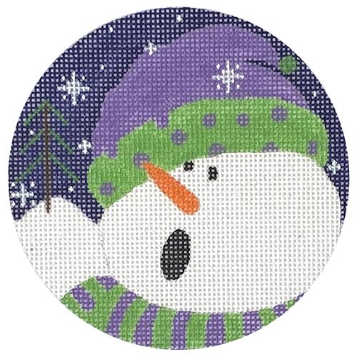 GR Polka Dots Ornament Painted Canvas Pepperberry Designs  - 1