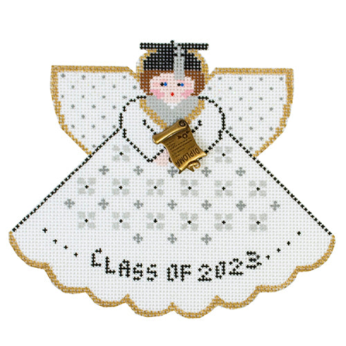 Graduation Angel 2023 Painted Canvas Painted Pony Designs  - 1