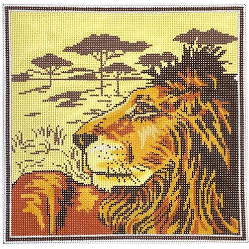 Graphic Lion (COP) Painted Canvas Colors of Praise 
