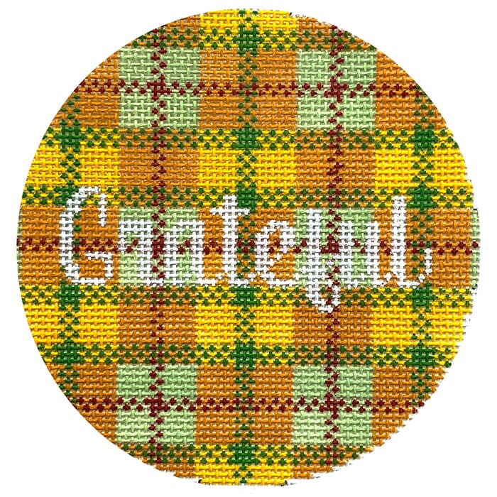 Grateful   Fall Colors Painted Canvas Lauren Bloch Designs 
