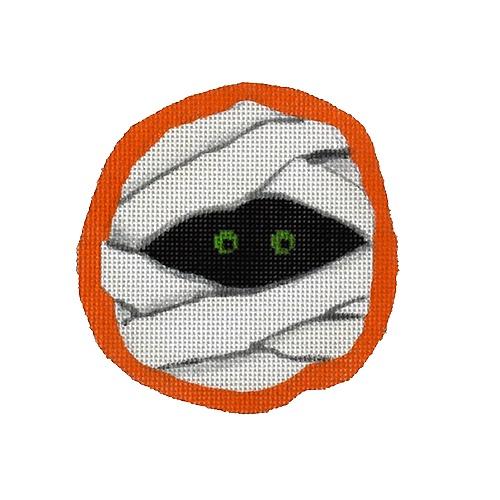 Green Eyed Mummy Painted Canvas Pepperberry Designs  - 1