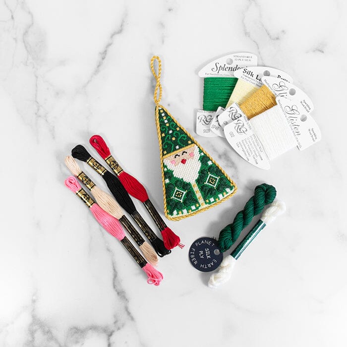 Green Santa Cone Kit & Online Class Online Classes Kirk & Bradley  - 1