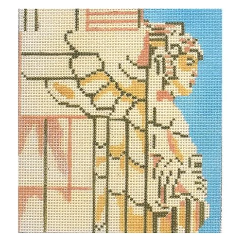 Guardian Painted Canvas Blue Ridge Stitchery  - 1