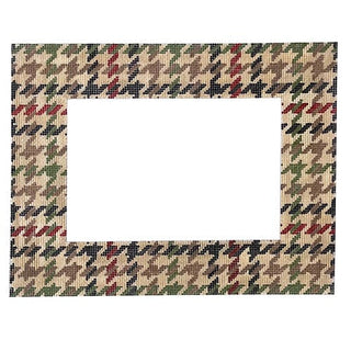 Guncheck Frame Painted Canvas Associated Talents 
