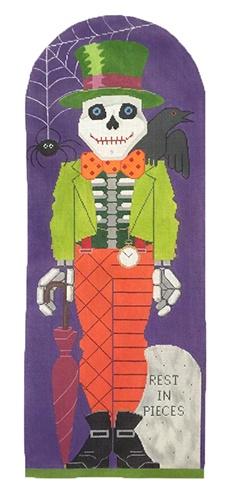 Hal O'Ween Painted Canvas Labors of Love Needlepoint  - 1