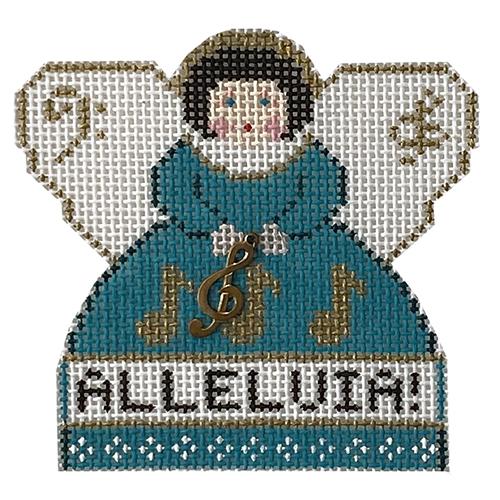 Hallelujah Mini Angel Painted Canvas Painted Pony Designs 
