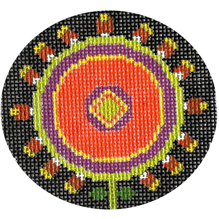 Halloween Whirlygig D Painted Canvas NeedleDeeva 
