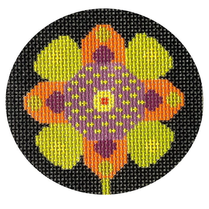 Halloween Whirlygig E Painted Canvas NeedleDeeva  - 1