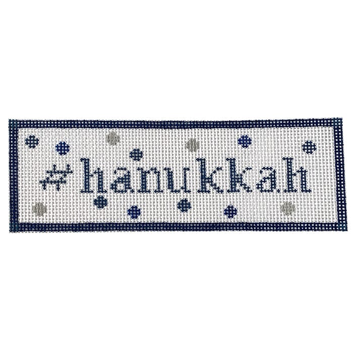 #hanukkah Painted Canvas Kristine Kingston 