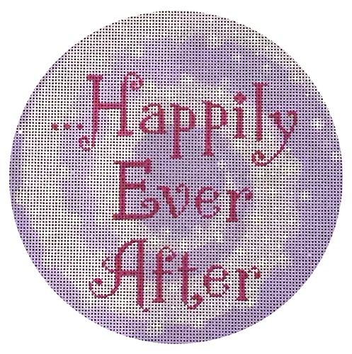 Happily Ever After Painted Canvas Labors of Love Needlepoint 