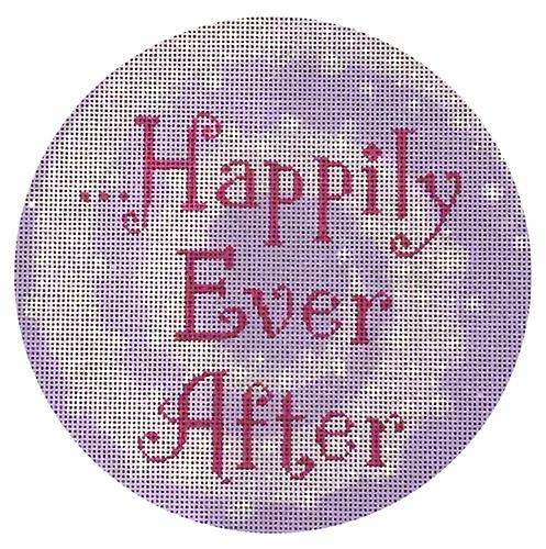 Happily Ever After Painted Canvas Labors of Love Needlepoint 
