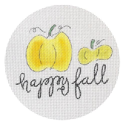 Happy Fall Painted Canvas Camilla Moss 