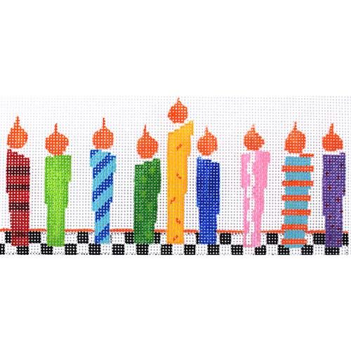 Happy Hannukah Painted Canvas The Princess & Me  - 1