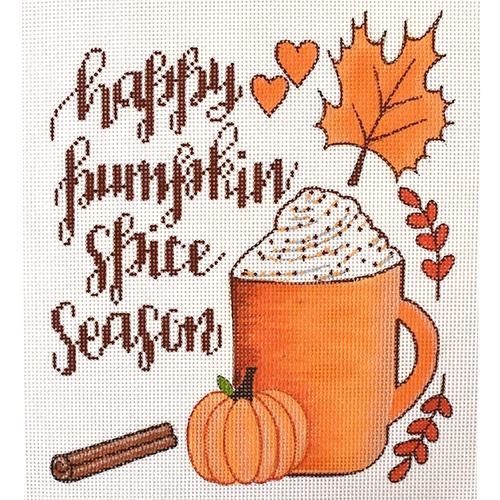 Happy Pumpkin Spice Season Painted Canvas Alice Peterson Company  - 1