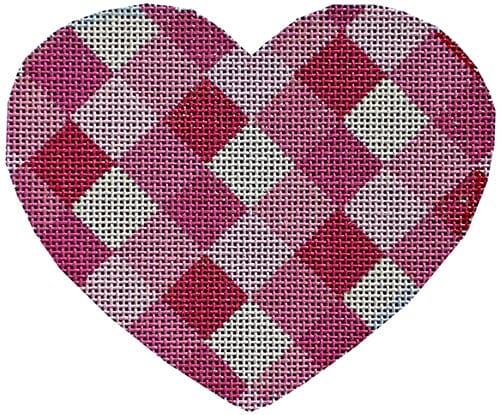 Harlequin Heart/Multi Painted Canvas Associated Talents 