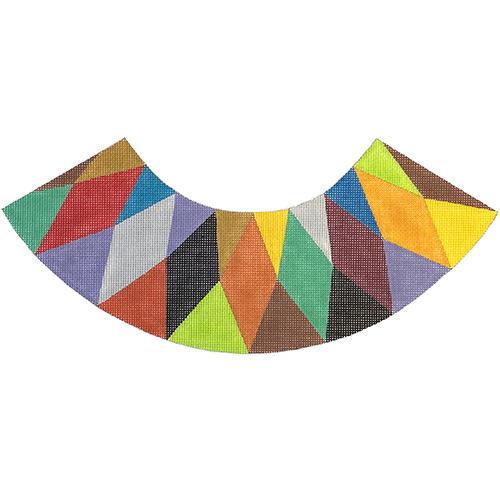 Harlequin Pattern Painted Canvas Colors of Praise 