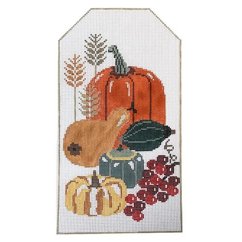 Harvest Blessings w/ Stitch Guide Painted Canvas Kathy Schenkel Designs 