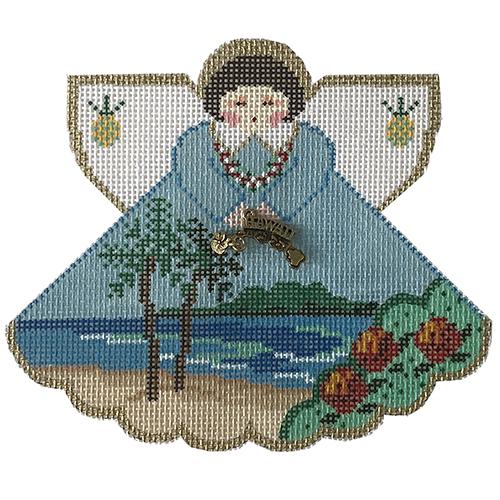 Hawaii Angel Painted Canvas Painted Pony Designs 
