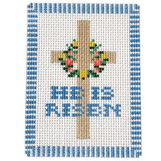 He is Risen Painted Canvas Le Point Studio 
