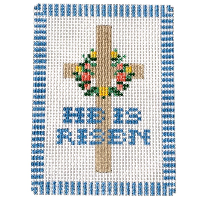 He is Risen Painted Canvas Le Point Studio 
