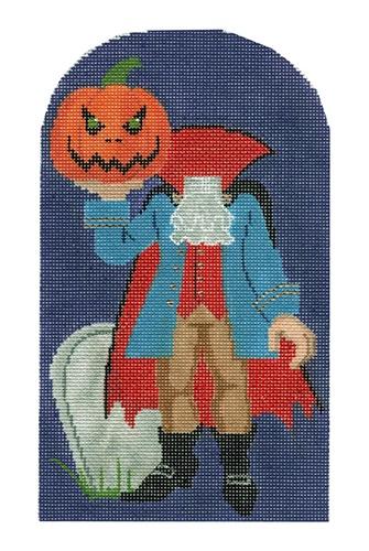 Headless Count Painted Canvas Labors of Love Needlepoint  - 1