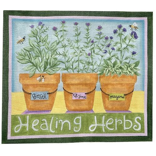 Healing Herbs Painted Canvas Love You More 