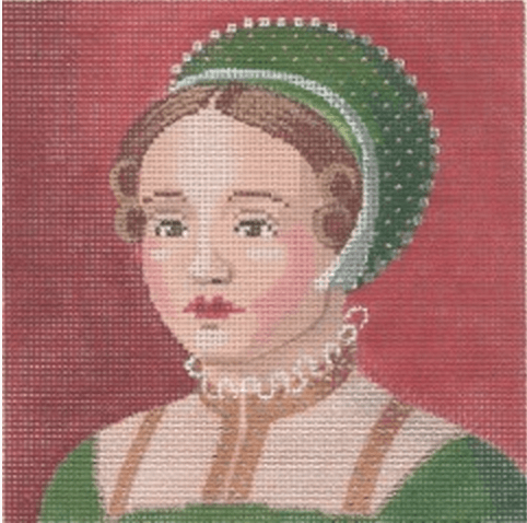 Henry VIII   Mary Painted Canvas Labors of Love Needlepoint  - 1