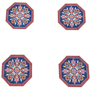 Heritz Coasters Painted Canvas CanvasWorks 
