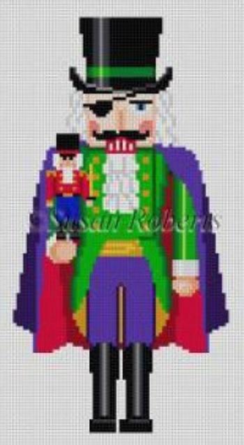 Herr Drosselmeir Painted Canvas Susan Roberts Needlepoint Designs, Inc.  - 1