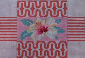 Hibiscus Brick Cover Painted Canvas Colors of Praise 