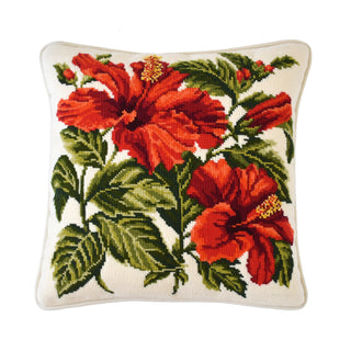 Hibiscus Needlepoint Kit Kits Elizabeth Bradley Design 

