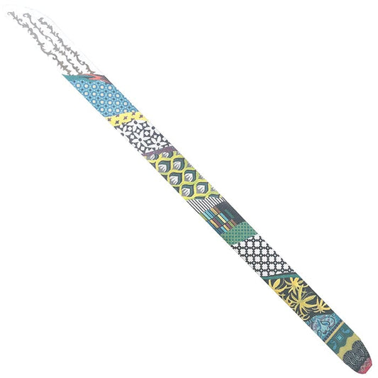 Hip Belt - Boho Greens & Blues Floral Painted Canvas Colors of Praise 