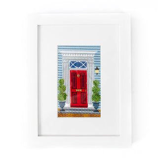 Historic Red Door Kit Kits Needlepoint To Go 
