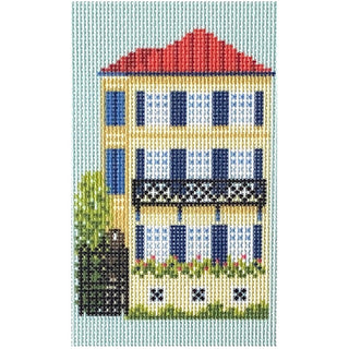 Historic Yellow House Kit Kits Needlepoint To Go 
