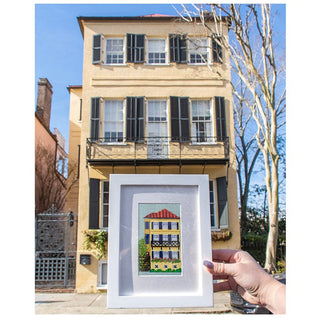 Historic Yellow House Kit Kits Needlepoint To Go 
