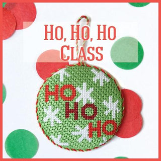 Ho Ho Ho Online Needlepoint Class Online Course Needlepoint.Com 
